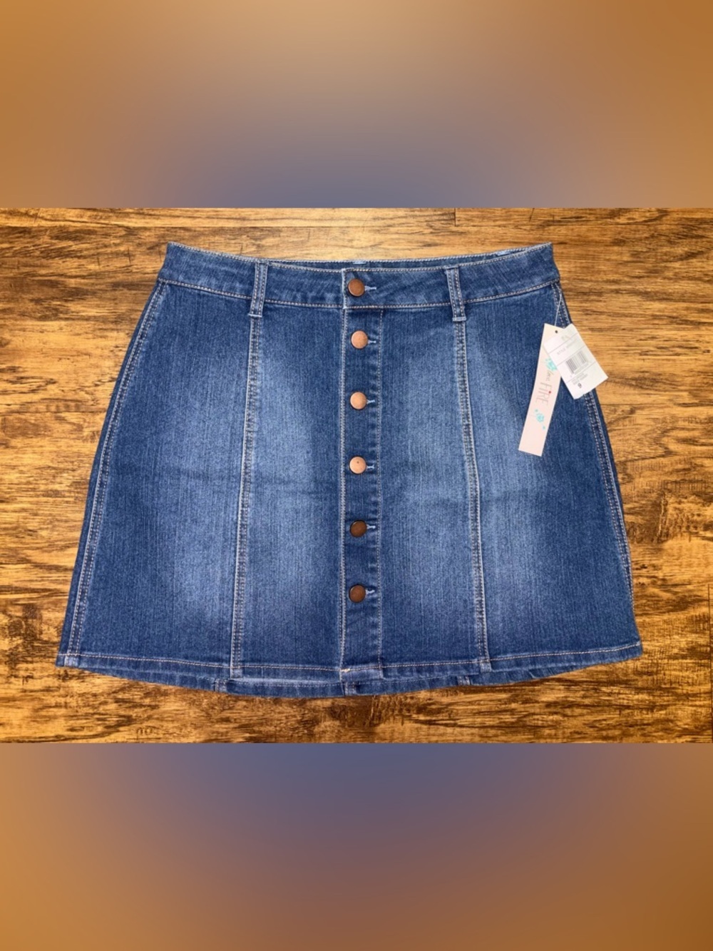 Love Fire Mini Skirt Size 9 NWT